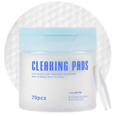Shodu Salicylic Acid Toner Pad on face for refreshed skin and gentle cleansing