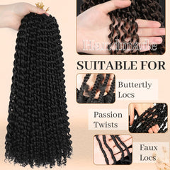 ShowCoco Passion Twist crochet needle included for easy installation and faster styling.