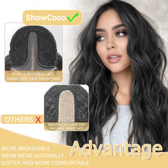 ShowCoco pre plucked and pre cut wig ready to wear