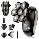 SHPAVVER head shaver with 7D floating blades delivering a close, comfortable shave on bald heads.
