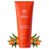 Sibu Moisturizing Body Cream tub for daily hydration and smooth skin.