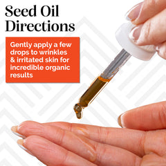Sibu Seed Oil applied to skin reduces visible redness & irritation.