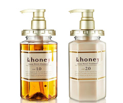 Sidefield &Honey Deep Moist shampoo bottle showing hydrating honey blend for daily care.