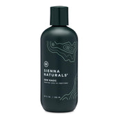 Sienna Naturals Dew Magic Leave-In bottle closeup for lightweight curl hydration.