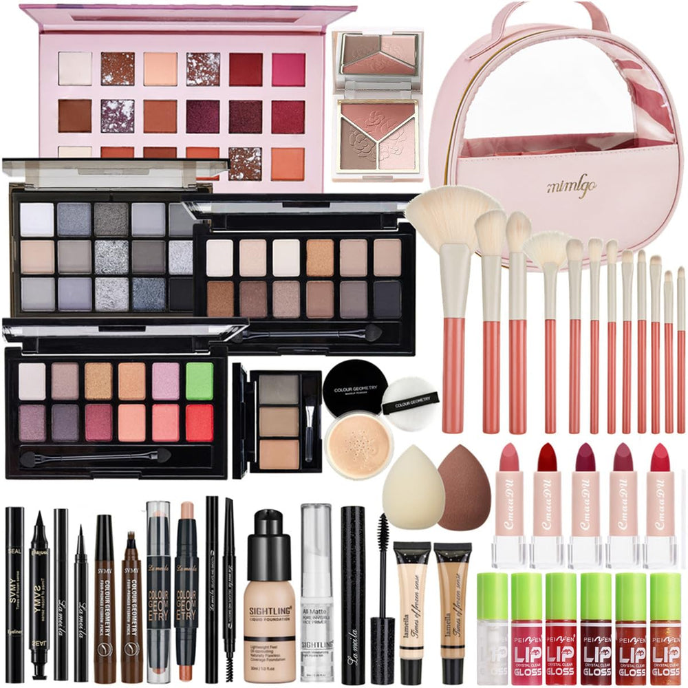 Sightling all-in-one makeup kit display for complete daily looks
