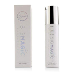 Sigma Beauty Sigmagic Brushampoo being used by hand for easy brush cleaning