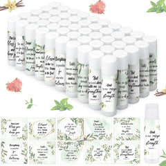 Siifert Christian lip balm pack shot showing bulk 50-piece set for gifts and party favors