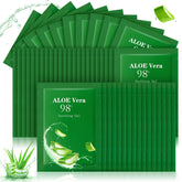 Siifert travel-size aloe gel set with 60 mini tubes for on-the-go hydration.