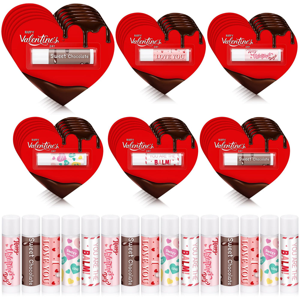Siifert Valentines lip balm 30-pack for easy gifting and daily hydration.