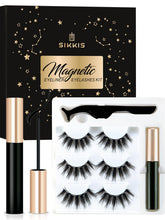 Sikkis magnetic eyelash kit packaging for gifting and storage.