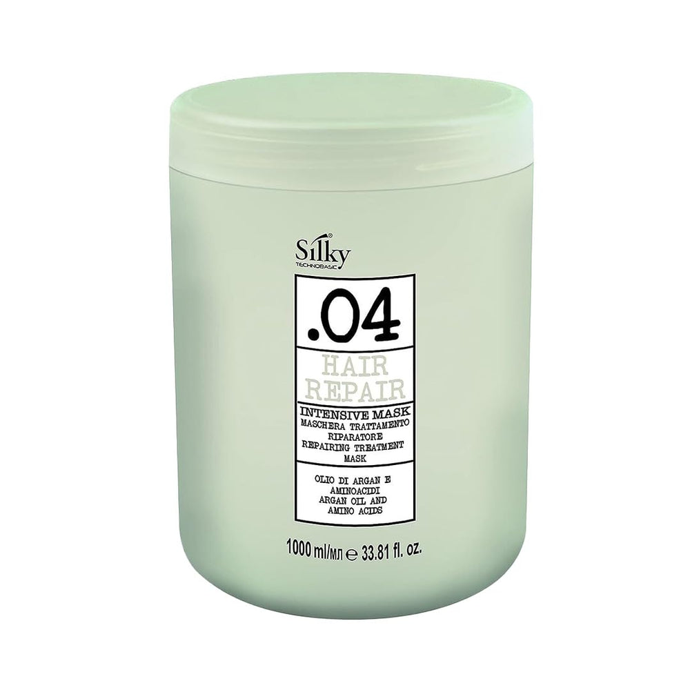 Silky Technobasic .04 intensive mask jar for deep conditioning and repair