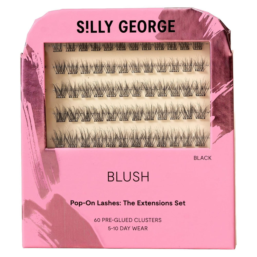 Silly George Pop-On Lashes natural look for effortless daily wear.