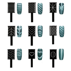 SILPECWEE high-quality magnetic tools ensure durable, portable nail designs.