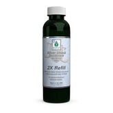 Silver Botanicals Silver Shield deodorant bottle with refill cap, promoting eco-friendly use.