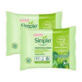 Simple Kind To Skin 25 wipes pack shot for on-the-go cleansing.