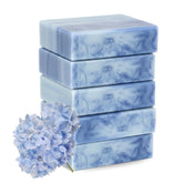 Simple Scents Australia Lilac soap bar pack showing rich lather for daily moisturizing
