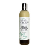 Simply Radiant Beauty Glimmer Goddess shampoo bottle supports thinning hair