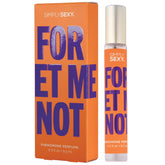 SIMPLY SEXY Affirmations Forget Me Not bottle pour for a confident scent trail.