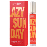 SIMPLY SEXY Affirmations Lazy Sunday bottle-front shows citrus-floral notes for a fresh mood boost.