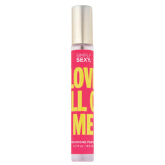 SIMPLY SEXY Affirmations label view shows branding and notes at a glance.