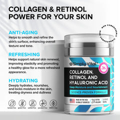 SimplyVital day cream with SPF 30 protecting skin in daylight