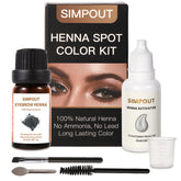 Simpout Henna Kit Black packaging for at-home use and DIY color.