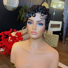 SisBroSis 13x4x1 lace closure wig with seamless parting for a natural blend