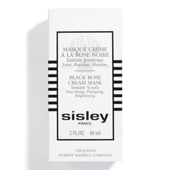 Sisley Paris Black Rose Cream Mask leaves skin softly luminous.