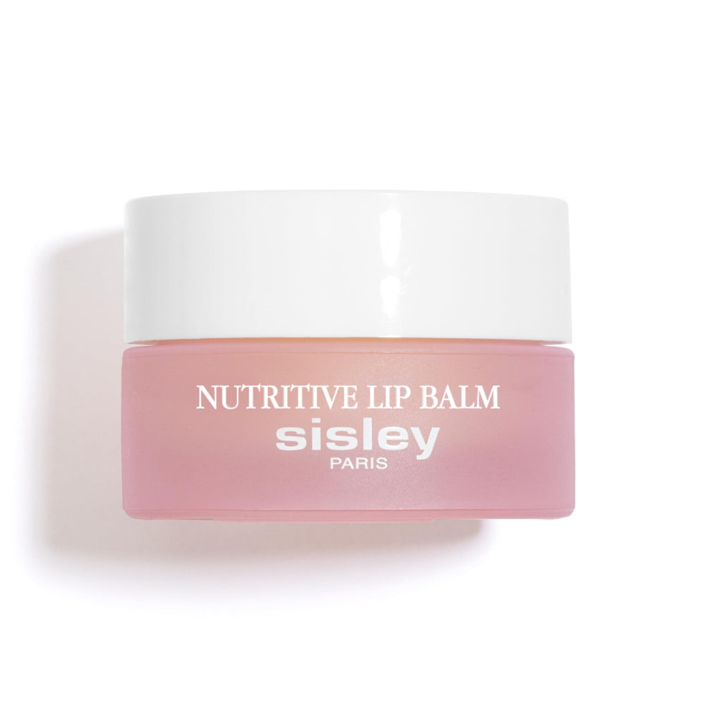 Sisley Paris Nutritive Lip Balm tube closeup showing a rich, nourishing formula