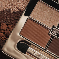 Sisley Paris Phyto-Eye Palette Tender Toffee glitter finish shade adds sparkle.