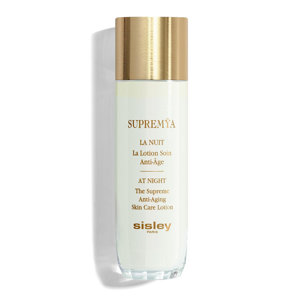 Sisley Supremya La Lotion bottle close-up highlighting hydrating skin prep