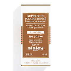 Sisley Paris tinted sunscreen cream SPF 30 water-resistant for up to 40 minutes during outdoor activity