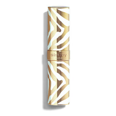 Using the brush for Phyto-Rouge Shine demonstrates precise application and refillable case convenience.