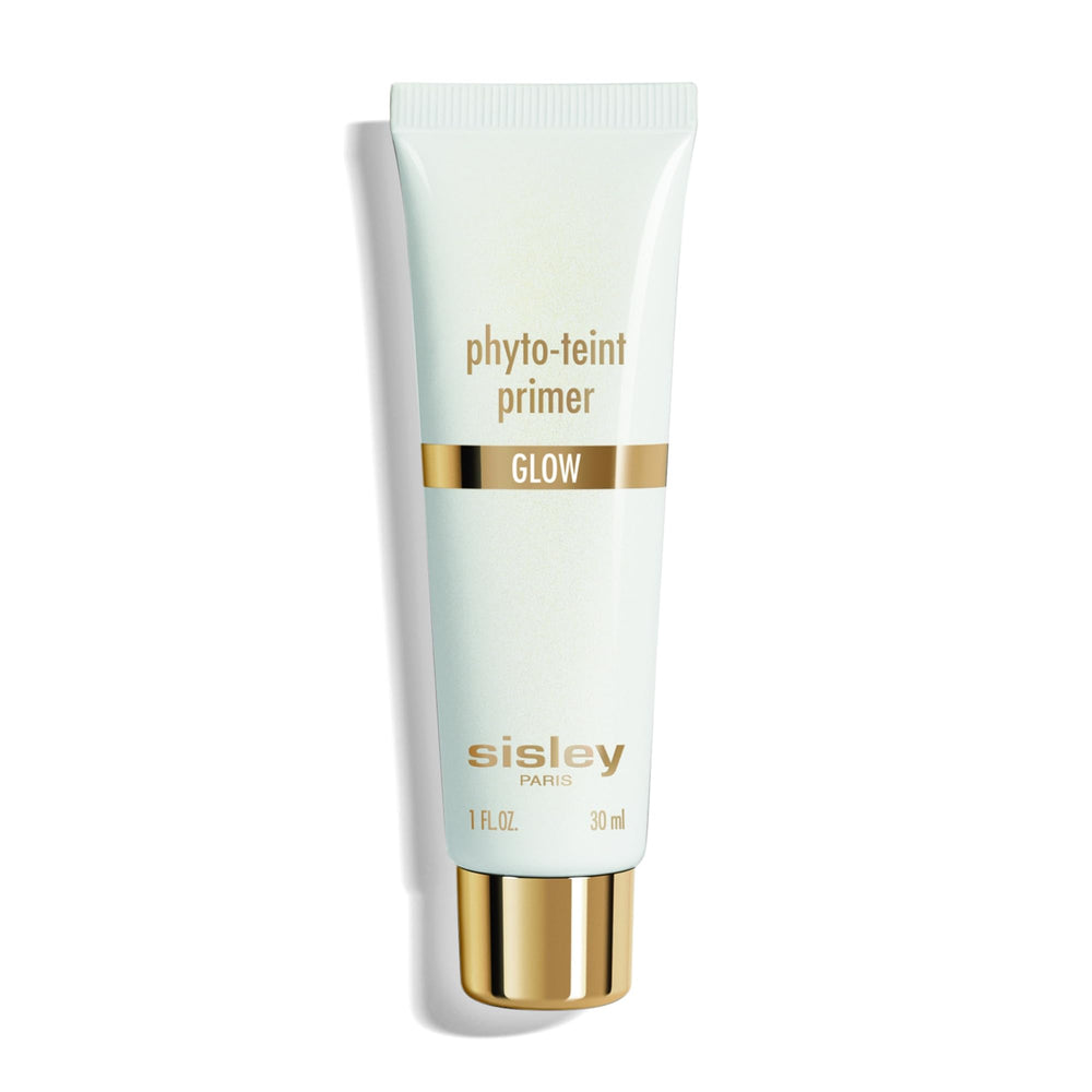 Sisley Phyto-Teint Primer Glow bottle showing iridescent finish for radiant skin