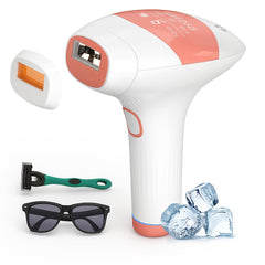 Siyaco IPL device face head offers painless cooling for facial treatments.