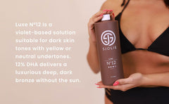 SJOLIE Luxe12 spray-mist provides quick, even coverage for a flawless finish