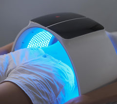 SKEYNDOR LED therapy mask eye-area focus promotes comfortable, targeted treatment at home