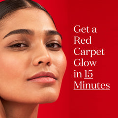SK-II mask applied on the face delivering quick refresh and moisture.