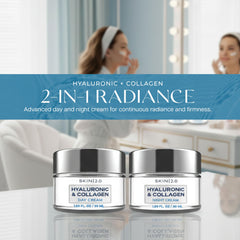 Skin 2.0 Night Cream jar with rich texture for overnight moisture