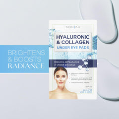 Skin 2.0 under-eye patches with collagen supporting firmer, smoother skin.