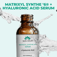 SKIN DEVA Hyaluronic acid boost in Matrixyl serum supports lasting skin hydration