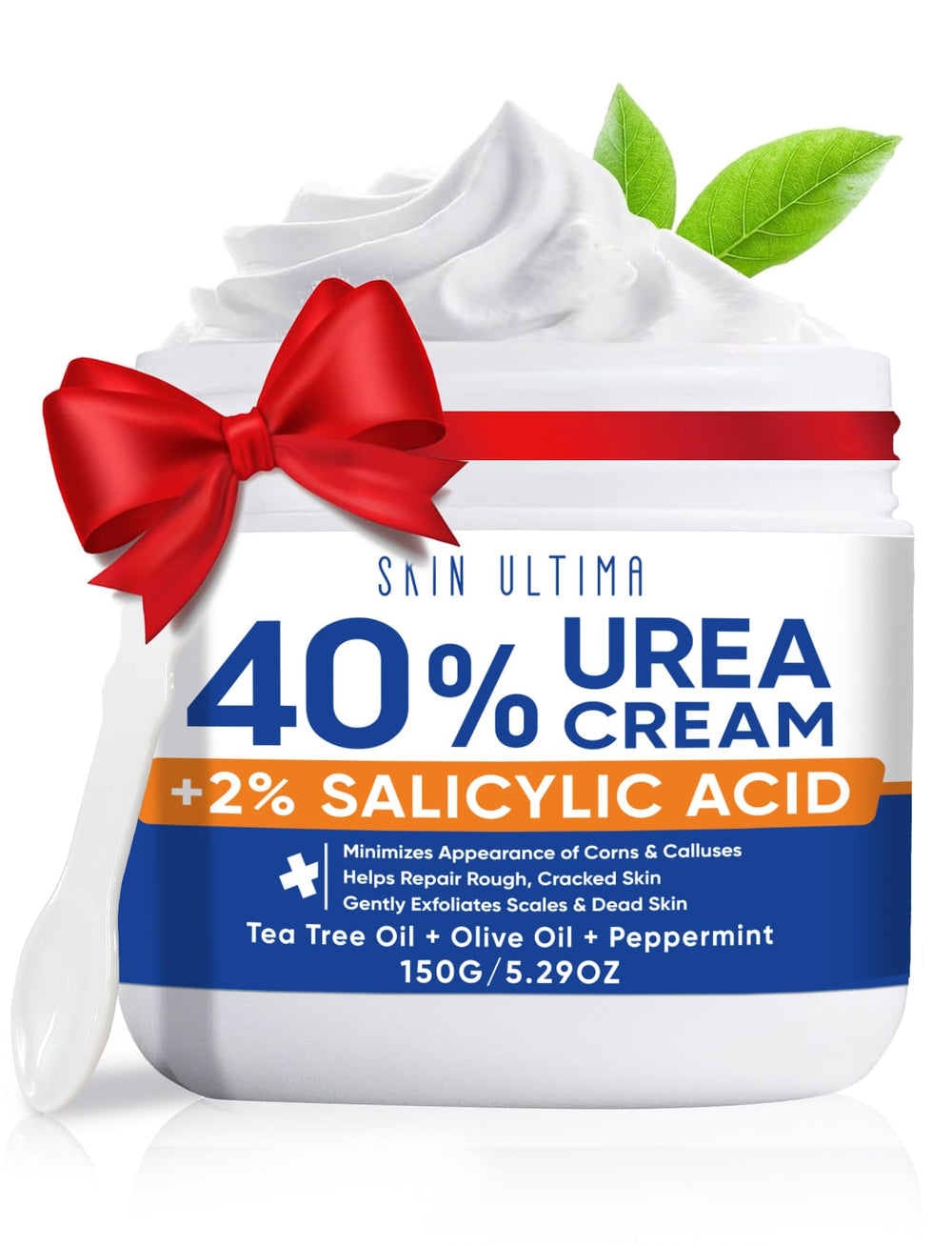 SKIN ULTIMA Urea Cream jar front for deep hydration and relief.