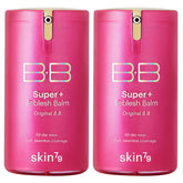 SKIN79 Super Plus Pink BB Cream bottle with 40g for lightweight radiant coverage
