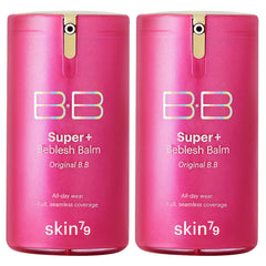 SKIN79 Super Plus Pink BB Cream bottle with 40g for lightweight radiant coverage