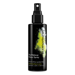 Skindinavia makeup primer spray bottle delivering lightweight hydration for a smooth base