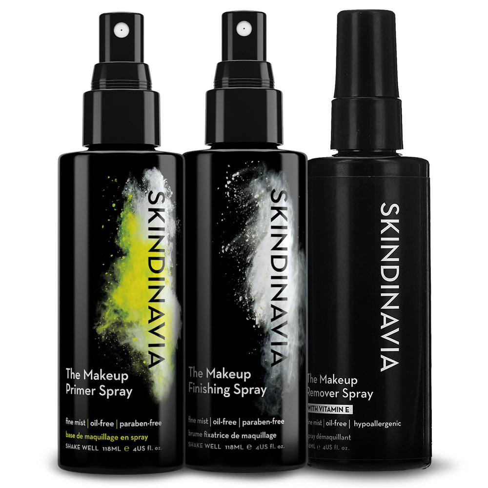 SKINDINAVIA primer spray bottle for a smooth base and minimized pores