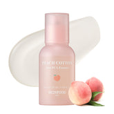 SKINFOOD 1957 Peach Cotton Zinc PCA serum primer bottle close-up for makeup prep