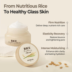 SKINFOOD glass skin hydration close-up for lightweight moisture