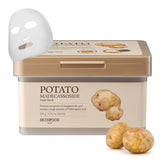 SKINFOOD Potato Madecassoside Daily Sheet Mask front-pack, bulk-pack convenience for daily soothing sessions.