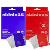 Skinix25 Hydracalm pads packaging ideal for travel skincare routines.
